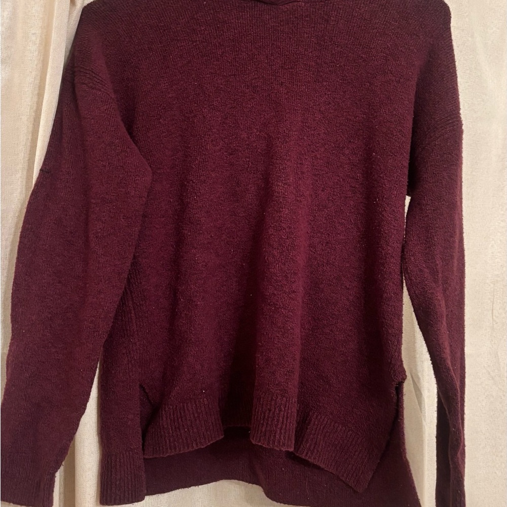 Women's Burgundy Sweater